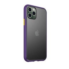 Apple iPhone 11 Pro Max Kılıf Benks Magic Smooth Drop Resistance Kapak Mor
