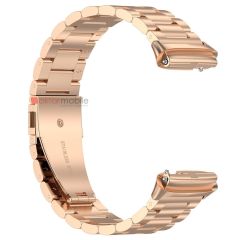 Redmi Watch 3 Active Uyumlu Metal Kordon Baklalı Model Paslanmaz Çelik Kayış Özel Pim Tasarımı