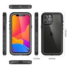 Apple iPhone 13 Pro Max Su Geçirmez Kılıf - 2 Parça - Tam Uyumlu