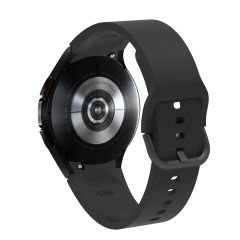 Samsung Galaxy Watch 5 40 / 44 mm Silikon Kordon Tam Uyumlu Pim Tasarımı Premium Spor Kayış Siyah