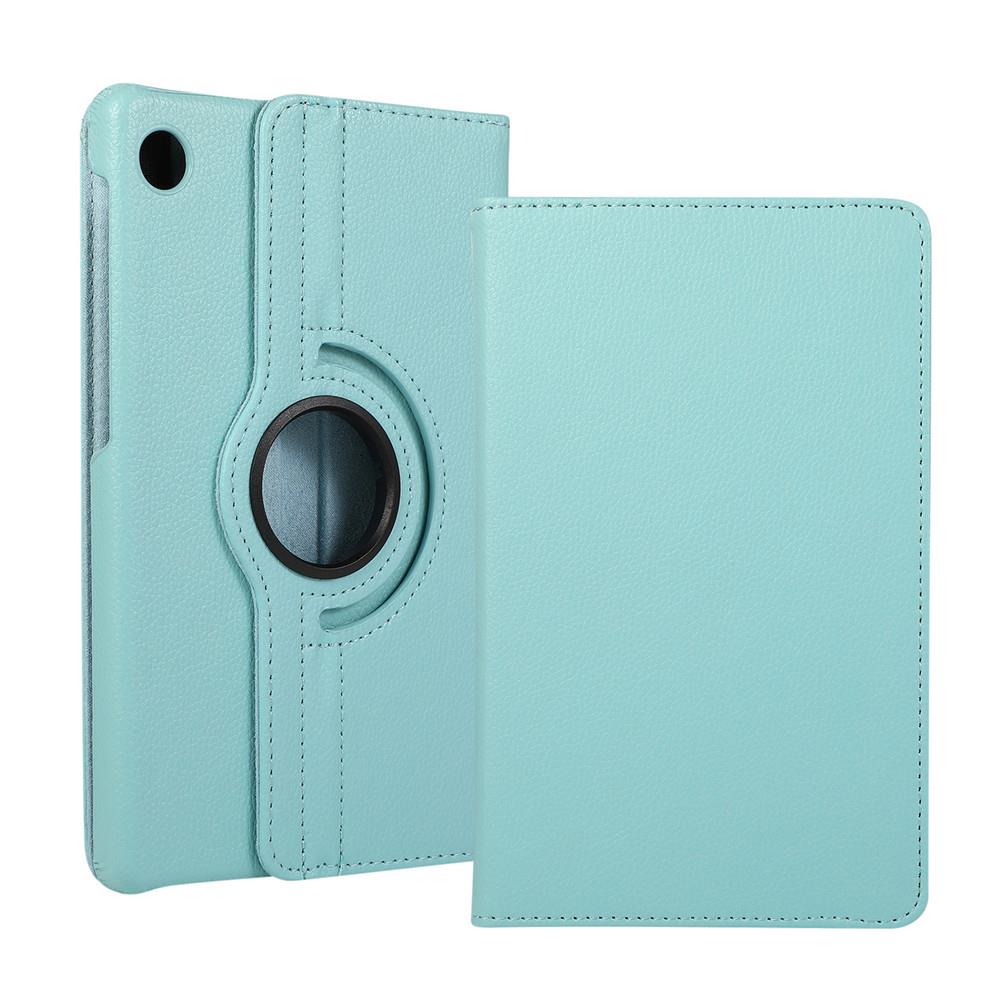 Lenovo Tab M10 Plus 3. Nesil 10.6'' TB125F TB128F Kılıf Dönebilen Standlı Smart Kapaklı Tablet Kılıfı Turkuaz