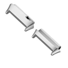 Redmi Watch 3 Active Uyumlu Mıknatıslı Hasır Metal Örgü Kordon Kayış Tam Uyumlu Özel Pim Tasarımı Gümüş