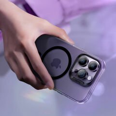 Apple iPhone 14 Pro Kılıf Magsafe Şarj Özellikli Benks Lucid Armor Kapak