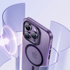 Apple iPhone 14 Pro Kılıf Magsafe Şarj Özellikli Benks Lucid Armor Kapak