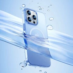 Apple iPhone 14 Pro Max Kılıf Wireless Şarj Destekli Benks Magnetik Haze Kapak