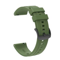 Honor Magic Watch / Watch 2 46 mm Uyumlu Yumuşak Silikon Kordon Spor Kayış Soft Jel Premium Silikon Yeşil