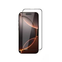 iPhone 16 Pro Max Uyumlu Ekran Koruyucu Temperli Cam Tam Kapatan 9H Koruma