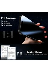 iPhone 16 uyumlu Ekran Koruyucu Anti-Dust Toz Önleyici Premium Temperli Cam Ekran Koruma