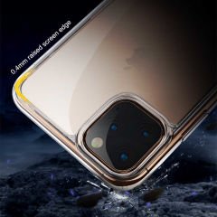 Apple iPhone 11 Pro Max Kılıf Benks Magic Crystal Clear Glass Kapak Renksiz