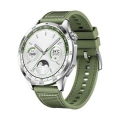 Amazfit GTR / GTR 2 / GTR 2e 47 mm Uyumlu Dokuma & Silikon Kordon Dikişli Örgü Kayış Metal Toka