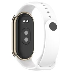 Xiaomi Mi Band 8 / 9 uyumlu Silikon Kordon Spor Kayış Soft Jel Band Özel Pim Tasarımı