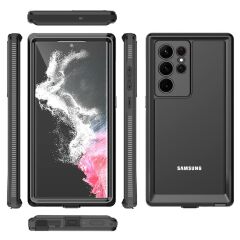 Samsung Galaxy S22 Ultra Uyumlu Su Geçirmez Kılıf - Anti Shock - Tam Uyumlu - 2 Parça