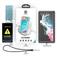 Samsung Galaxy S22 Ultra Uyumlu Su Geçirmez Kılıf - Anti Shock - Tam Uyumlu - 2 Parça