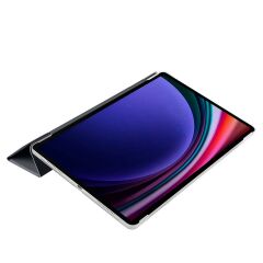 Galaxy Tab S9 FE 10.9'' SM-X510 Uyumlu Kapaklı Kılıf Standlı Uyku Modlu Tablet Kılıfı Flip Smart Siyah