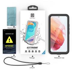 Samsung Galaxy S22 Uyumlu Su Geçirmez Kılıf - Anti Shock - Tam Uyumlu - 2 Parça