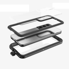 Samsung Galaxy S22 Uyumlu Su Geçirmez Kılıf - Anti Shock - Tam Uyumlu - 2 Parça