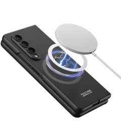 Samsung Galaxy Z Fold 4 uyumlu MagSafe Kılıf Kablosuz Şarj Özellikli Premium Kapak Oleofobik Kaplama