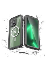 Apple iPhone 14 Pro Max Uyumlu Su Geçirmez Kılıf Tam Uyumlu Silikon Kapak - 2 Parça