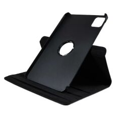 Xiaomi Pad 6 11'' 2023 Kılıf 360° Dönebilen Standlı Kapaklı Tablet Kılıfı Smart Uyku Modlu Siyah
