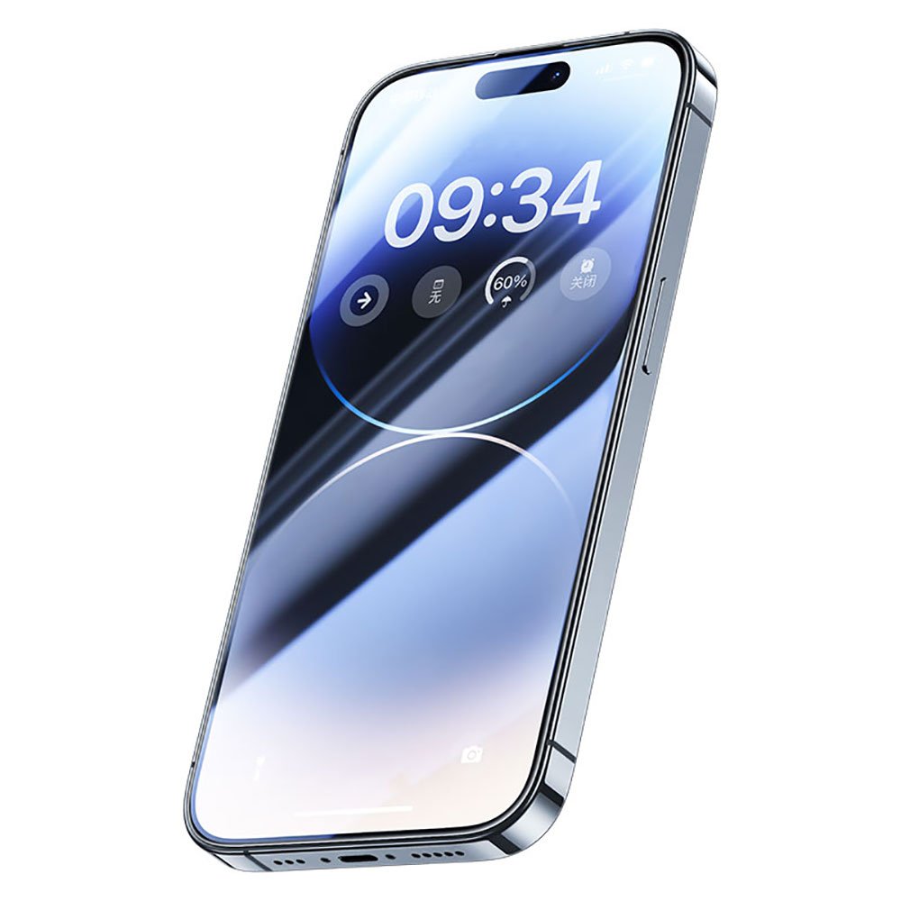 Apple iPhone 14 Pro Benks Gaming Anti-Dust Toz Önleyici Mat Cam Ekran Koruyucu Siyah