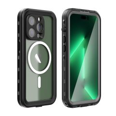 Apple iPhone 14 Pro Uyumlu Su Geçirmez Kılıf Tam Uyumlu Silikon Kapak - 2 Parça