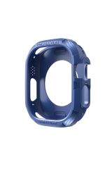 Apple Watch Ultra 49 mm uyumlu Kasa Koruyucu Yumuşak Silikon Armor Darbe Emici (Önü Açık)