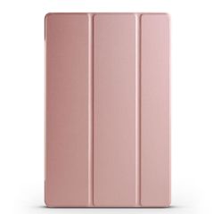 Galaxy Tab S9 FE 10.9'' SM-X510 Uyumlu Kapaklı Kılıf Standlı Uyku Modlu Tablet Kılıfı Flip Smart Rose Gold