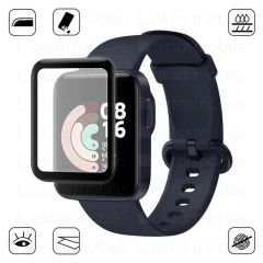 Xiaomi Mi Watch Lite Ekran Koruyucu 3D Tam Kapatan Kavisli PPMA