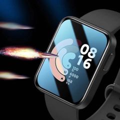 Xiaomi Mi Watch Lite Ekran Koruyucu 3D Tam Kapatan Kavisli PPMA