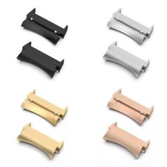 Samsung Galaxy Watch 6 Classic 43 / 47 mm Kordon Dönüştürücü Tam Uyumlu Metal Kayış Adaptörü Gümüş