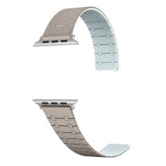 Apple Watch 7 8 9 45 mm Magnetik Silikon Kordon Mıknatıslı Spor & Şık Tasarım Premium Kayış