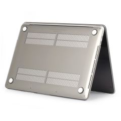 MacBook Pro 13 M1 2021 Kılıf Koruyucu Kapak 13.3'' A2338 Uyumlu Şeffaf Parlak Tasarım Hava Kanallı