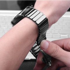 Amazfit GTS 4 Mini Uyumlu Seramik Kordon Premium Seramik Kayış