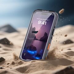 iPhone 17 Uyumlu Su Geçirmez Kılıf MagSafe IP68 Waterproof Anti Shock Anti Dust Kapak