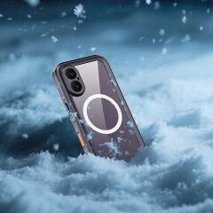 iPhone 17 Uyumlu Su Geçirmez Kılıf MagSafe IP68 Waterproof Anti Shock Anti Dust Kapak