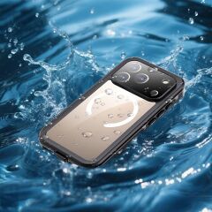 iPhone 17 Pro Uyumlu Su Geçirmez Kılıf MagSafe IP68 Waterproof Anti Shock Anti Dust Kapak