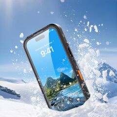 iPhone 17 Pro Uyumlu Su Geçirmez Kılıf MagSafe IP68 Waterproof Anti Shock Anti Dust Kapak