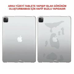 Apple iPad Pro 11 2021 3. Nesil Kılıf Silikon Tablet Kılıfı Esnek TPU Kapak