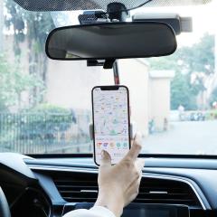 Dikiz Aynası Telefon Tutucu - Araç İçi Ayna Tutacak - Teleskobik