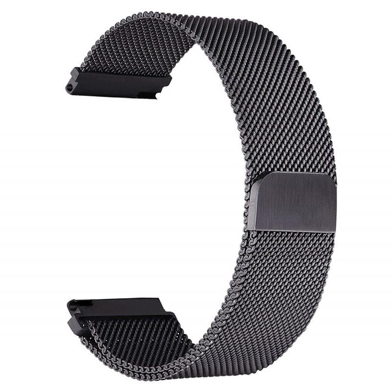 Huawei Watch GT 5 Pro GT 5 46 mm Uyumlu Hasır Metal Kordon Mıknatıslı Tel Örgü Kayış