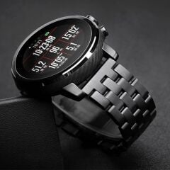 Amazfit GTS 4 Mini Uyumlu Metal Kordon Paslanmaz Çelik Kayış Premium