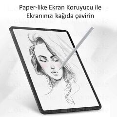 Apple iPad Mini 6. Nesil 2021 uyumlu PaperLike Ekran Koruyucu Kağıt Hissi Veren Tasarım Mat Yüzey