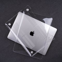 MacBook Air 13 M1 2021 Kılıf Koruyucu Kapak 13.3'' A2337 Uyumlu Şeffaf Parlak Tasarım Hava Kanallı