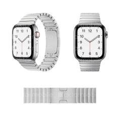 Apple Watch 42 mm 44 mm Uyumlu Baklalı Model Bilezik Kordon Paslanmaz Çelik Kayış Premium