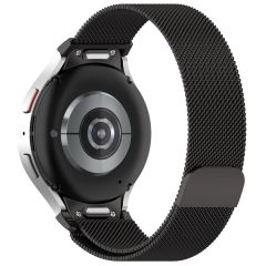 Galaxy Watch 5 40 / 44 mm Tam Uyumlu Mıknatıslı Hasır Metal Örgü Kordon Kayış Orijinal Pim