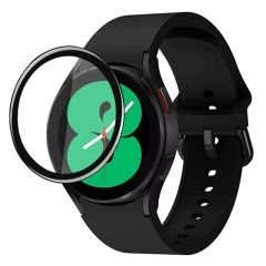Samsung Galaxy Watch 4 40 mm uyumlu Ekran Koruyucu 3D Tam Kapatan Kavisli PPMA Nano Cam Tam Uyumlu