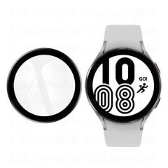 Samsung Galaxy Watch 4 40 mm uyumlu Ekran Koruyucu 3D Tam Kapatan Kavisli PPMA Nano Cam Tam Uyumlu