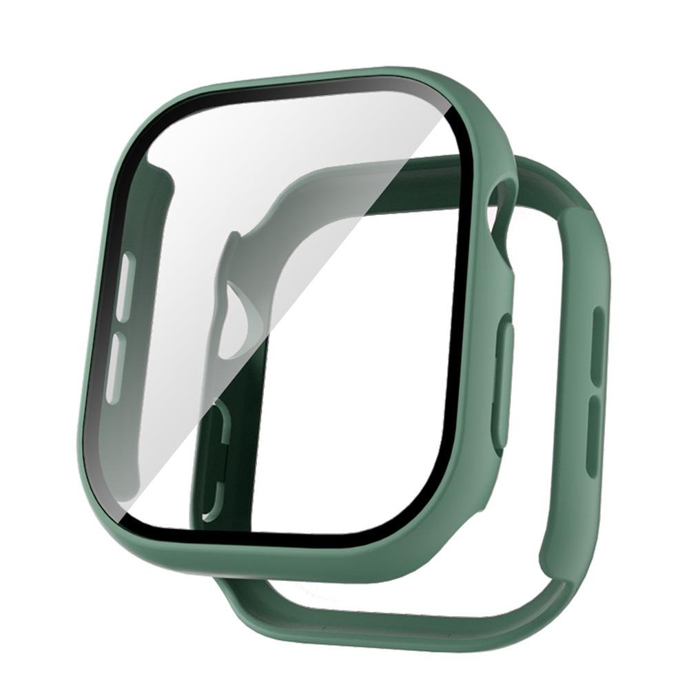Apple Watch 10 42 mm uyumlu Ekran Koruyucu Kasa Koruma Full Body Gard Tüm Gövde Koruyucu Tam Koruma Yeşil