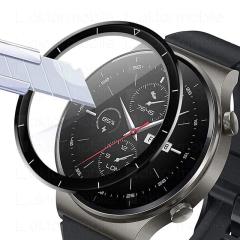 Huawei Watch GT 2 Pro Ekran Koruyucu 3D Tam Kapatan Kavisli PPMA