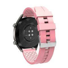 Redmi Watch 3 Active Uyumlu Silikon Kordon Spor Tasarım Premium Spor Kayış Turuncu